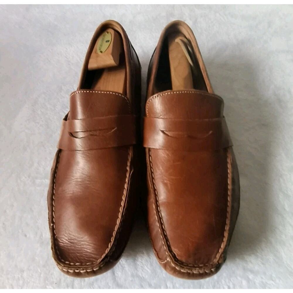 Size 12 M Men's SPERRY Light Brown Soft Leather Shoes